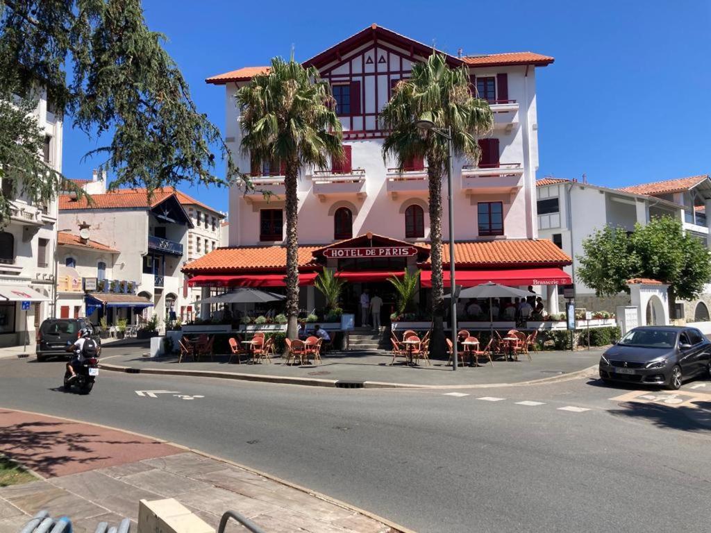Superbe Appartement T3 Au Centre Plage .Parking Hendaye Kültér fotó