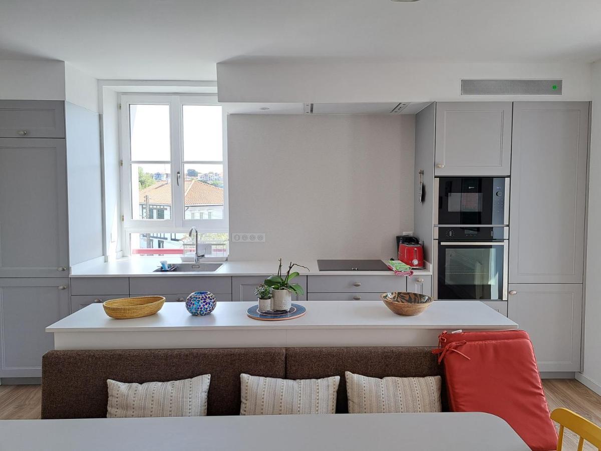 Superbe Appartement T3 Au Centre Plage .Parking Hendaye Kültér fotó