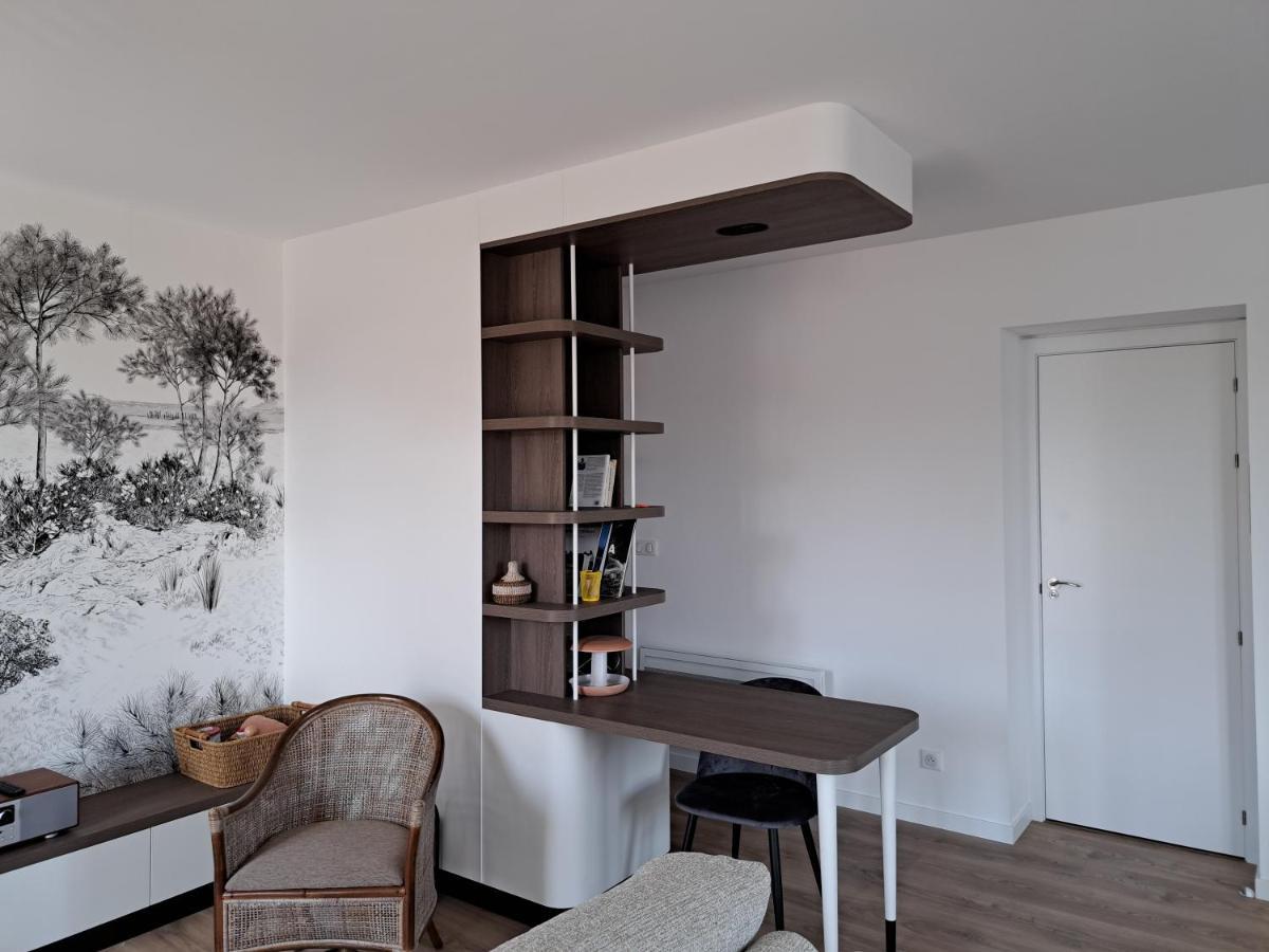 Superbe Appartement T3 Au Centre Plage .Parking Hendaye Kültér fotó
