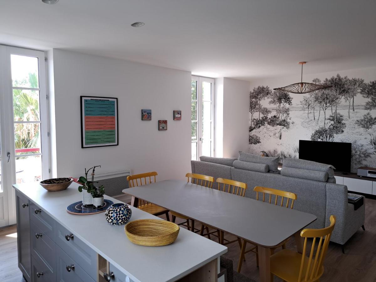 Superbe Appartement T3 Au Centre Plage .Parking Hendaye Kültér fotó