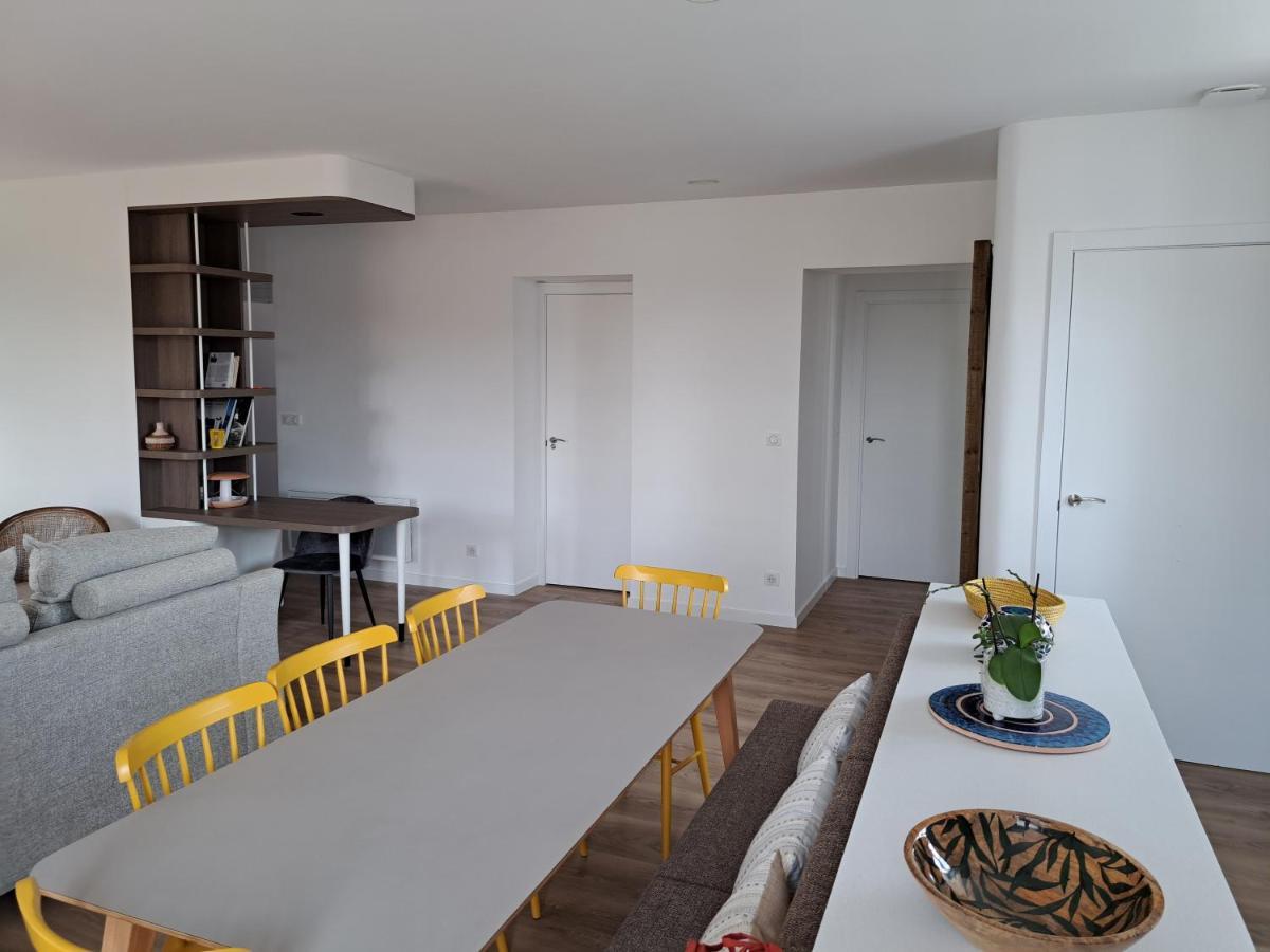 Superbe Appartement T3 Au Centre Plage .Parking Hendaye Kültér fotó