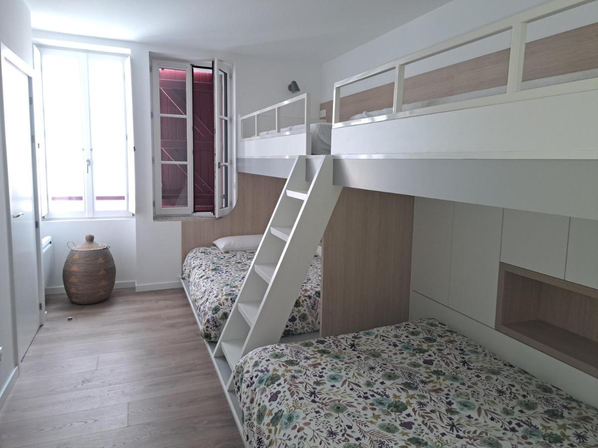 Superbe Appartement T3 Au Centre Plage .Parking Hendaye Kültér fotó